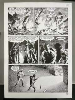 Fabio Civitelli | Tex - Il Ritorno della tigre nera - Page volante - Exemplaire unique - (1997) | Catawiki