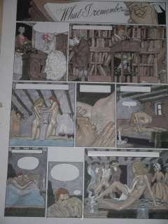 Von Gã¶Tha, Erich | Erich von GÃ¶tha - Planche originale en couleur (p.47) - Les Malheurs de Janice T3 - (2003) | Catawiki