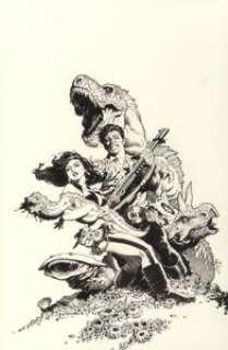  - Mark Schultz (American, b. 1955)
 Portfolio - The Complete Various Drawings book cover, 2015
 Ink on paper
 17-1/2 x 11 ...