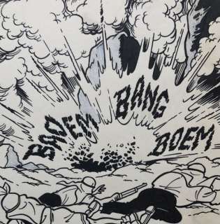 Willy Vandersteen - Originele Pagina + Album | Suske en Wiske - Originele pagina (p.49) - Sjeik el Ro-jenbiet - met Luxe groot formaat album - Cartonné - (1963/2018) | Catawiki