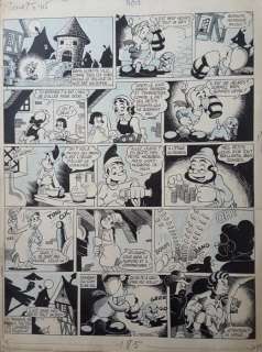 Moreau, Robert | Moreau, Robert - 4x Planche originale - Les aventures de Picolo - (1950) | Catawiki