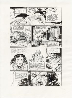 Vince | TELL NO TALES – Planche originale 3 du folio 1 | Galerie Barbier