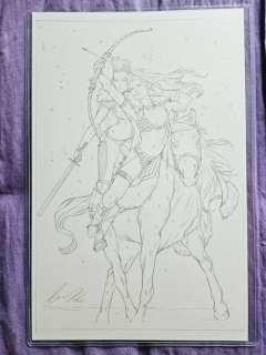 Chatzoudis, Elias | Chatzoudis, Elias - illustrazione originale Red Sonja n. 5 "Age of Chaos" - (2020) | Catawiki