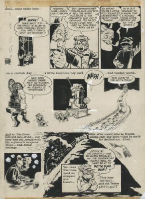 Will Eisner | The Spirit, 16 janvier 1949, planche 02 | Galerie 9ème Art