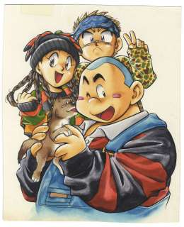 Furusawa Junya Hand drawing color manuscript "McDonald Tanteidan" line printed | Mandarake (Big Web)