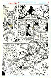 Russell Vincnet | Vincent - SPIDERMAN TEAM-UP, Comic Book Page NO RESERVE! | Russ Cochran
