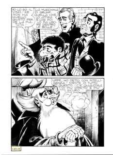 Paolo Piffarerio | Alan Ford n. 145 - Paolo Piffarerio - Tavola Originale "Il nemico pubblico Numero Uno" - Page volante - Exemplaire unique - (1981) | Catawiki