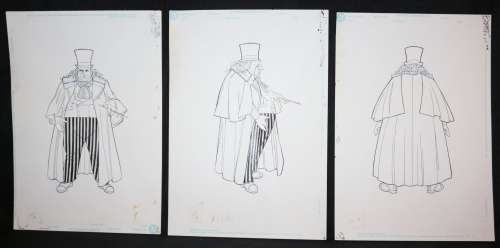 Joe Orlando - Penguin danny devito from batman returns 3pc merchandise art