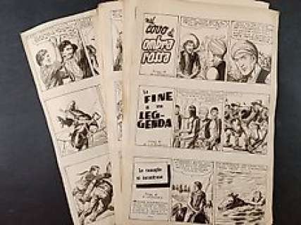 Sergio Tarquinio - Lavezzolo | Sergio Tarquinio - Lavezzolo - Condor Gek - Nel Covo di ombra Rossa - Page volante - EO - (1955) | Catawiki