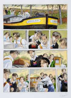 Gibrat | Le Vol du corbeau, planche n°31 Ã  l’encre de… | Millon