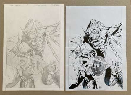 Rafa Fonteriz - Presale The Union Carlos Pacheco and Rafa Fonteriz Variant Cover/ Preventa Portada alternativa The Union Carlos Pacheco y Rafa Fonteriz