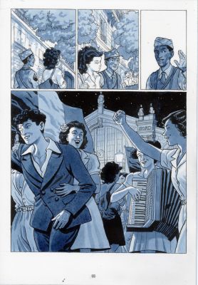 Dominique Bertail | Madeleine, Résistante tome 4 – Planche originale 88 | Galerie Barbier