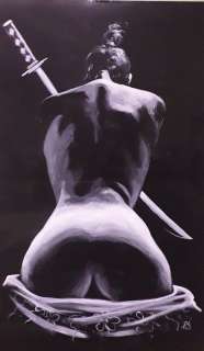 Danilo Angeletti | Danilo Angeletti - original artwork "Geisha" - (2022) | Catawiki