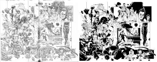 Goran Sudzuka Dalibor Talajic - Deadpool kills the marvel universe again issue 03 page 18 & 19