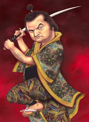 Anita Kunz | Cover for The Rolling Stone Magazine: John Belushi, 2015 | Philippe Labaune Gallery