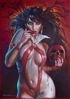Antonello Venditti | Vampirella, Antonello Venditti - Vampirella - Page volante (2022) | Catawiki