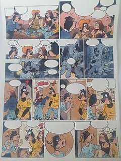 Ben Radis | Ben Radis - Planche originale couleur - Max et Nina | Catawiki