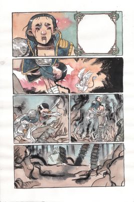 Morgan Beem | Author Immortal # 3 Page 14 | The Artist Bullpen