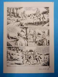 Alessandro Piccinelli | Tex n. 611 - Alessandro Piccinelli 3x Tavole Originali "I Trappers di Yellowstone" Title Page - Page volante - Exemplaire unique - (2014) | Catawiki