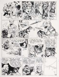 Eric | Tetfol, planche n°28 (notée 3) Ã  l’encre de… | Millon