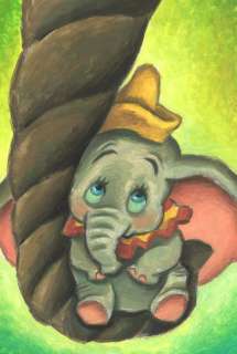 Joan Vizcarra | Baby Dumbo & Mommy - Acrylic Art | Catawiki