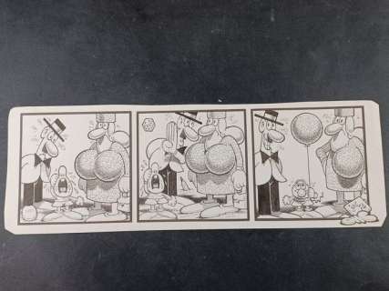 Benito Jacovitti | Benito Jacovitti - Giuseppe e il Palloncino - Striscia autoconclusiva - Page volante - Exemplaire unique - (1974) | Catawiki