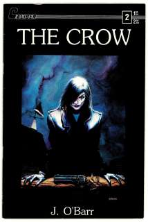 O’Barr - THE CROW #2, CALIBER, 3rd Printing (Jun 1990) NM/M | Russ Cochran