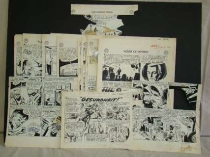 1403: D.C. Original Comic Art Lot. 1950’s Pages. | Weiss Auctions