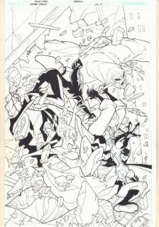 Nathan Massengill, Sanford Greene - The batman strikes #32 cover - joker, poison ivy, bane, & clayface ii - 2007 signed