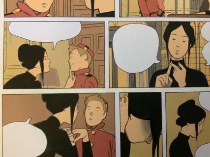 Durieux, Christian | Durieux, Christian - Planche originale couleur - Le Spirou de... T16 - Pacific Palace - (2021) | Catawiki