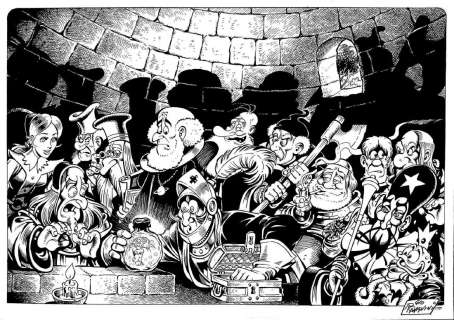 GIOVANNI ROMANINI  -  La Compagnia della Forca: I 7 | Little Nemo