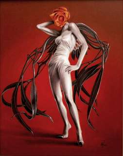 Antonello Venditti | Antonello Venditti - "Persephone" acrilico su tela - cm 40x50 - Page volante - Exemplaire unique (2002) | Catawiki