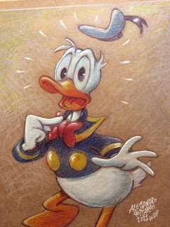 Alessandro Gottardo | Donald Duck - â€œMa chi, io?!â€ - Page volante - Exemplaire unique - (2021/2021) | Catawiki