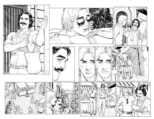 Nicola Scott | Gatchaman - Pages 6-7 | Nicola Scott