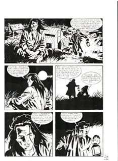 Giuseppe Barbati/Bruno Ramella - - Giuseppe Barbati/Bruno Ramella - 2x Tavola Originale - Magico Vento n. 26 "Seminatori di morte" - (1999)