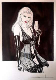 Giuseppe Candita | Diabolik - G. Candita - original artwork " Eva " - Page volante - Exemplaire unique (2022) | Catawiki