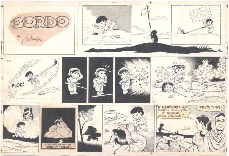 Arriola - REVOLTING!, GORDO, Sunday Pg (5/29/1947) | Russ Cochran