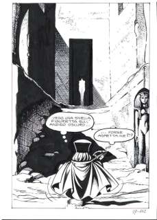 Magnus (Roberto Raviola) - | Magnus (Roberto Raviola) - Tavola Originale - La Compagnia della Forca n. 17 - "I Due Genii Siamesi" - (1978) | Catawiki