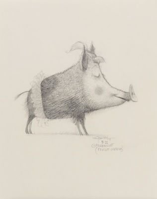 Carter Goodrich | Pretty Pig, 2014 | Philippe Labaune Gallery