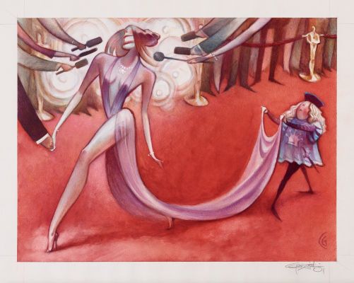 Carter Goodrich | Red Carpet - The Hollywood Reporter Magazine, 2001 | Philippe Labaune Gallery