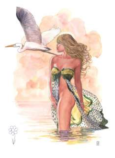 Milo Manara | BB #09 Encre de Chine et aquarelle sur papier Fabriano 350 | Millon