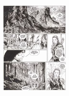 Christophe Bec | Thorgal, 2025 - La déesse d’ambre | Huberty Breyne Gallery