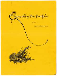 Wrightson - EDGAR ALLEN POE PROTFOLIO, 1414/2000 (1976) | Russ Cochran