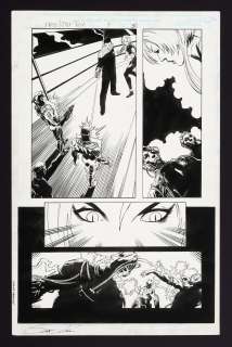 Original Art from Star Trek The Next Generation/X-Men Second Contact (1998) Page 30 Pencils by Cary Nord, Inks by Scott Koblish