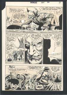 Joe Kubert - ++ joe kubert firehair art - 1969 - written, penciled + inked by kubert issue showcase #86 page 17