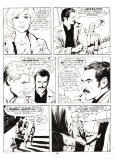 Corrado Roi - | Corrado Roi - 3x Tavola Originale - Martin Mystere n. 89 "il segreto dei Templari" - (1989) | Catawiki