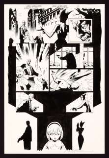 Original Art from Harley Quinn #37 (2003) Page 12 Pencils by Mike Huddleston, Inks by Doug Hazelwood | mycomicshop.com