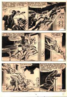 Essegesse - | EsseGesse - Tavola Originale - Grande Blek n. 33 "La banda del Pipistrello" - (1956) | Catawiki