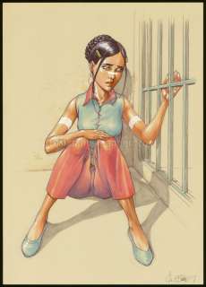 Philippe Buchet - Illustration originale - Sillage