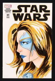 Dazzler on Star Wars (2015) #1M Sketch Cover by Idan Knafo Kerbis | mycomicshop.com